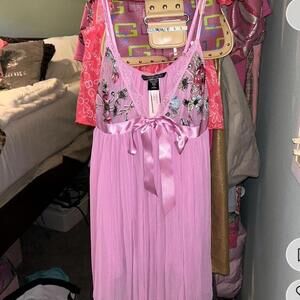 Victorias Secret Garden Party Pleated Babydoll